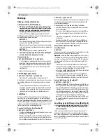 Предварительный просмотр 80 страницы Bosch 0 607 161 100 Original Instructions Manual