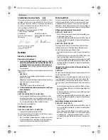 Предварительный просмотр 116 страницы Bosch 0 607 161 100 Original Instructions Manual