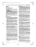 Предварительный просмотр 169 страницы Bosch 0 607 161 100 Original Instructions Manual