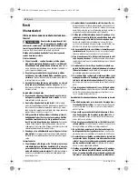 Предварительный просмотр 272 страницы Bosch 0 607 161 100 Original Instructions Manual