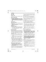 Предварительный просмотр 20 страницы Bosch 0 607 251 102 Original Instructions Manual