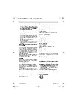 Предварительный просмотр 32 страницы Bosch 0 607 251 102 Original Instructions Manual