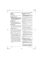 Предварительный просмотр 57 страницы Bosch 0 607 251 102 Original Instructions Manual