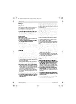 Предварительный просмотр 66 страницы Bosch 0 607 251 102 Original Instructions Manual