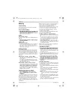 Предварительный просмотр 90 страницы Bosch 0 607 251 102 Original Instructions Manual