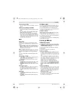 Предварительный просмотр 91 страницы Bosch 0 607 251 102 Original Instructions Manual