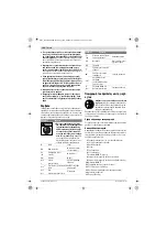 Предварительный просмотр 104 страницы Bosch 0 607 251 102 Original Instructions Manual