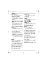 Предварительный просмотр 108 страницы Bosch 0 607 251 102 Original Instructions Manual