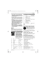 Предварительный просмотр 121 страницы Bosch 0 607 251 102 Original Instructions Manual