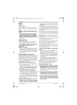 Предварительный просмотр 124 страницы Bosch 0 607 251 102 Original Instructions Manual