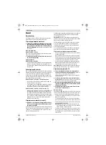 Предварительный просмотр 132 страницы Bosch 0 607 251 102 Original Instructions Manual