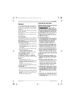 Предварительный просмотр 153 страницы Bosch 0 607 251 102 Original Instructions Manual