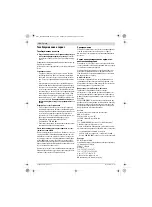 Предварительный просмотр 162 страницы Bosch 0 607 251 102 Original Instructions Manual