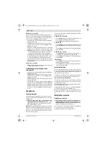 Предварительный просмотр 189 страницы Bosch 0 607 251 102 Original Instructions Manual