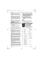 Предварительный просмотр 211 страницы Bosch 0 607 251 102 Original Instructions Manual