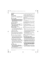 Предварительный просмотр 247 страницы Bosch 0 607 251 102 Original Instructions Manual