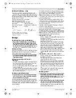 Preview for 11 page of Bosch 0 607 450 593 Original Instructions Manual