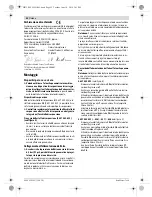 Preview for 52 page of Bosch 0 607 450 593 Original Instructions Manual