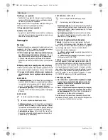 Preview for 98 page of Bosch 0 607 450 593 Original Instructions Manual