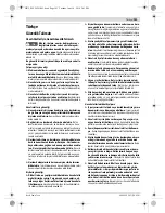 Preview for 101 page of Bosch 0 607 450 593 Original Instructions Manual