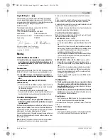 Preview for 105 page of Bosch 0 607 450 593 Original Instructions Manual