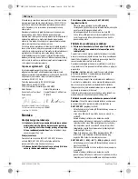 Preview for 198 page of Bosch 0 607 450 593 Original Instructions Manual