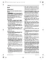 Preview for 216 page of Bosch 0 607 450 593 Original Instructions Manual