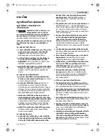 Preview for 259 page of Bosch 0 607 450 593 Original Instructions Manual