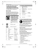 Preview for 270 page of Bosch 0 607 450 593 Original Instructions Manual