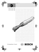 Bosch 0 607 450 794 Manual preview
