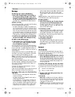 Preview for 10 page of Bosch 0 607 450 SERIES Original Instructions Manual