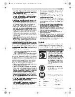 Preview for 105 page of Bosch 0 607 450 SERIES Original Instructions Manual