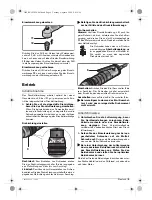 Предварительный просмотр 9 страницы Bosch 0 607 452 603 Manual