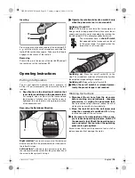 Предварительный просмотр 19 страницы Bosch 0 607 452 603 Manual