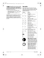 Предварительный просмотр 119 страницы Bosch 0 607 452 603 Manual