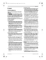Preview for 5 page of Bosch 0 607 459 203 Original Instructions Manual
