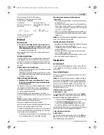 Preview for 201 page of Bosch 0 607 459 203 Original Instructions Manual