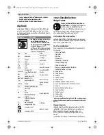 Preview for 240 page of Bosch 0 607 459 203 Original Instructions Manual