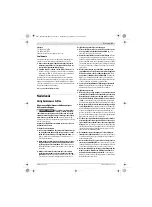 Preview for 51 page of Bosch 0 607 460 001 Original Instructions Manual