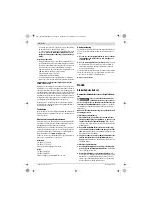 Preview for 58 page of Bosch 0 607 460 001 Original Instructions Manual