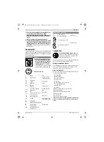 Preview for 81 page of Bosch 0 607 460 001 Original Instructions Manual