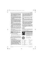 Preview for 95 page of Bosch 0 607 460 001 Original Instructions Manual