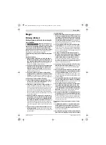 Preview for 123 page of Bosch 0 607 460 001 Original Instructions Manual