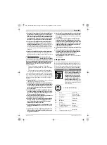 Preview for 125 page of Bosch 0 607 460 001 Original Instructions Manual