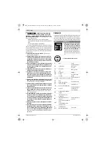 Preview for 158 page of Bosch 0 607 460 001 Original Instructions Manual