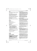 Preview for 179 page of Bosch 0 607 460 001 Original Instructions Manual