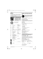 Preview for 202 page of Bosch 0 607 460 001 Original Instructions Manual