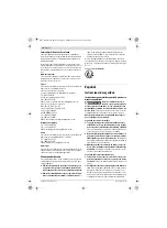 Предварительный просмотр 24 страницы Bosch 0 607 560 500 Original Instructions Manual