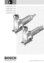 Bosch 0 607 561 114 Manual предпросмотр