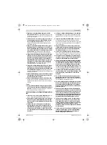 Предварительный просмотр 7 страницы Bosch 0 607 661 505 Original Instructions Manual
